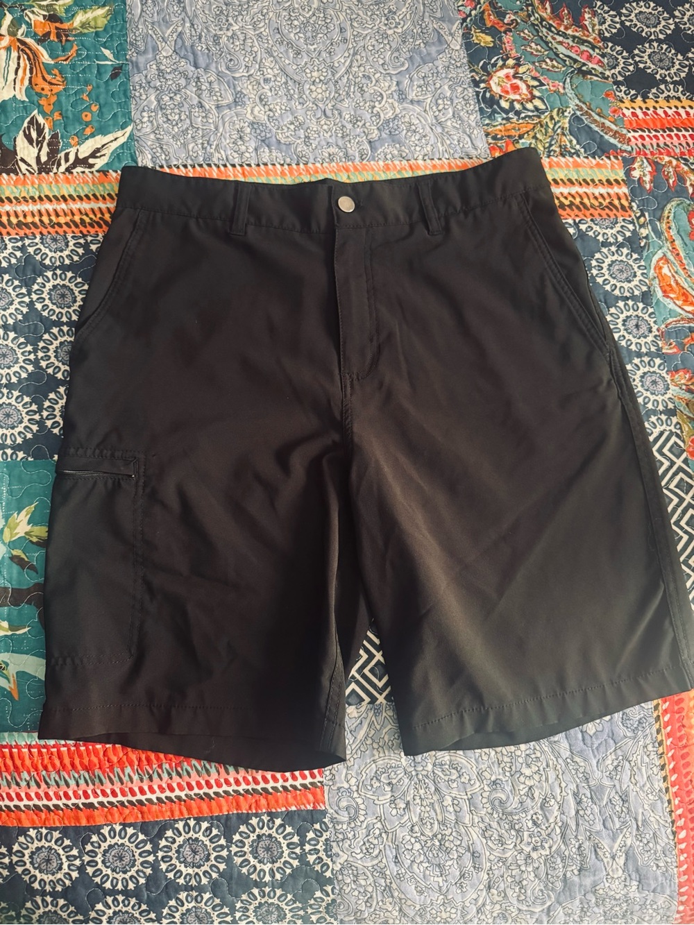 Panama Jack Black Men's Hybrid Shorts
